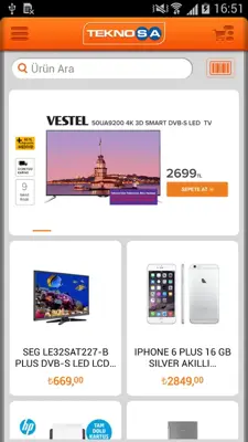 Teknosa android App screenshot 4